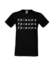 Мъжка тениска Приятели Friends Logo 3