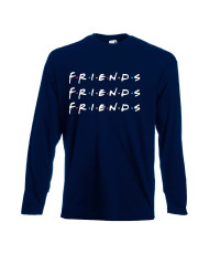 Мъжка тениска Приятели Friends Logo 3