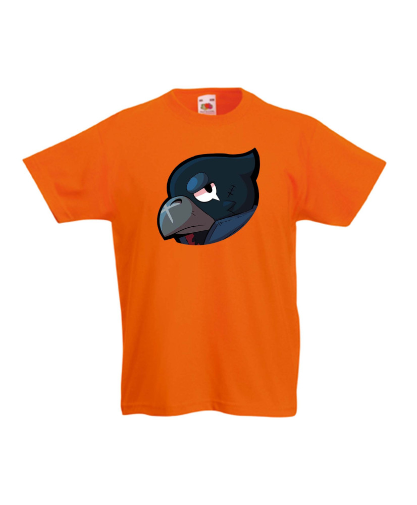 Детска тениска Crow Head Brawl Stars Детска тениска Crow Head Brawl Stars