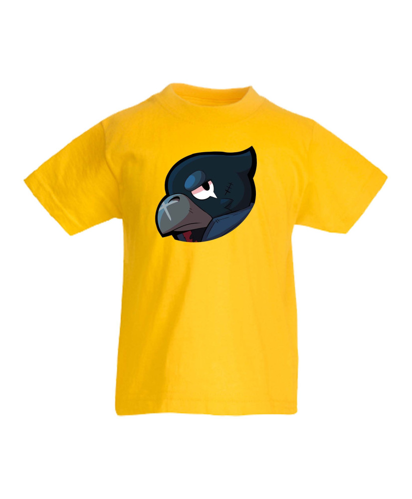 Детска тениска Crow Head Brawl Stars Детска тениска Crow Head Brawl Stars