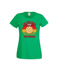 Дамска тениска Коледа Тук съм за коледните бисквитки I'm Just Here For The Cookies