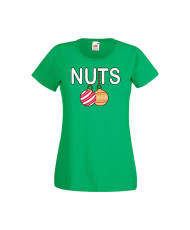 Дамска тениска Коледа Nuts