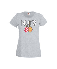 Дамска тениска Коледа Nuts