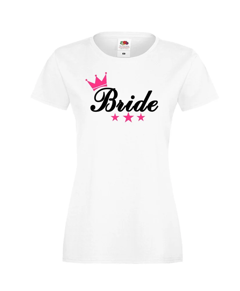 Дамска тениска с къс ръкав Bride 03 Дамска тениска с къс ръкав Bride 03