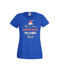 Дамска тениска Коледа Това е моята коледна пижама This Is My Christmas Pajama Shirt 1
