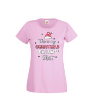 Дамска тениска Коледа Това е моята коледна пижама This Is My Christmas Pajama Shirt 1