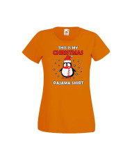 Дамска тениска Коледа Това е моята коледна пижама This Is My Christmas Pajama Shirt 2