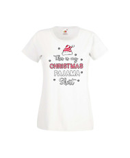 Дамска тениска Коледа Това е моята коледна пижама This Is My Christmas Pajama Shirt 1