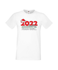 Мъжка тениска Коледа 2022 г зарежда моля изчакайте 2022 Loading Please Wait 3