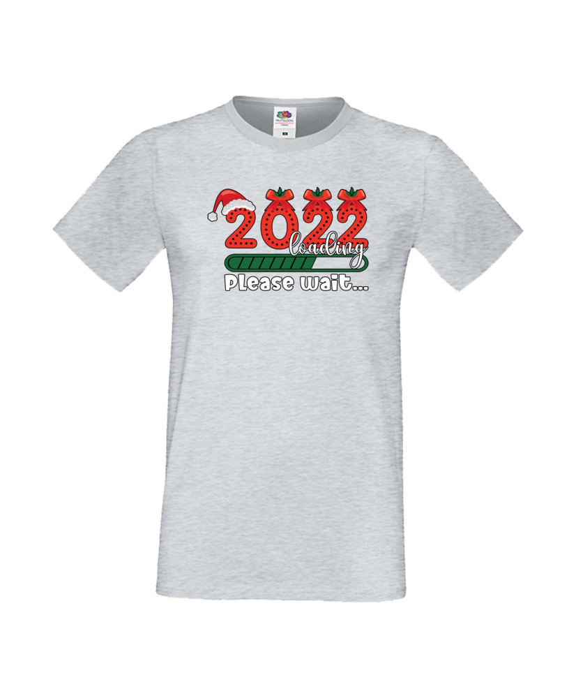 Мъжка тениска Коледа 2022 г зарежда моля изчакайте 2022 Loading Please Wait 2