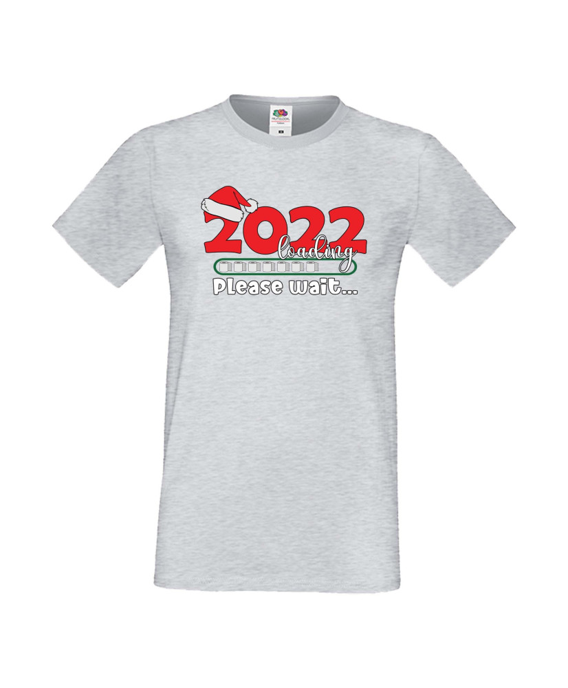 Мъжка тениска Коледа 2022 г зарежда моля изчакайте 2022 Loading Please Wait 3