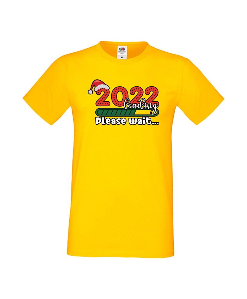 Мъжка тениска Коледа 2022 г зарежда моля изчакайте 2022 Loading Please Wait 1