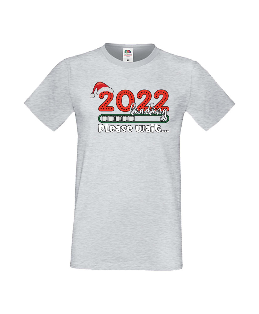 Мъжка тениска Коледа 2022 г зарежда моля изчакайте 2022 Loading Please Wait 4