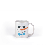 Коледна Чаша Лице На Снежен Човек Snowman Faces Man