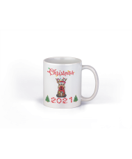 Коледна Чаша Christmas Masked Reindeer