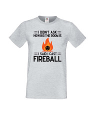 Мъжка тениска Dungeons & Dragons I Didn’t Ask How Big The Room Is I Said I Cast Fireball 2