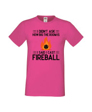 Мъжка тениска Dungeons & Dragons I Didn’t Ask How Big The Room Is I Said I Cast Fireball 2