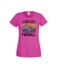 Дамска тениска Dungeons & Dragons I Didn’t Ask How Big The Room Is I Said I Cast Fireball 3