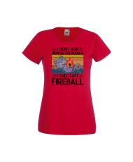 Дамска тениска Dungeons & Dragons I Didn’t Ask How Big The Room Is I Said I Cast Fireball 3