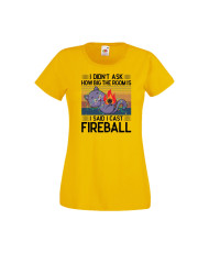 Дамска тениска Dungeons & Dragons I Didn’t Ask How Big The Room Is I Said I Cast Fireball 3