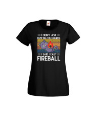 Дамска тениска Dungeons & Dragons I Didn’t Ask How Big The Room Is I Said I Cast Fireball 3