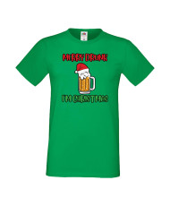 Мъжка тениска Коледа Merry Drunk I'm Christmas