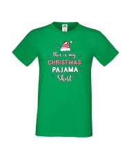 Мъжка тениска Коледа Това е моята коледна пижама This Is My Christmas Pajama Shirt 1