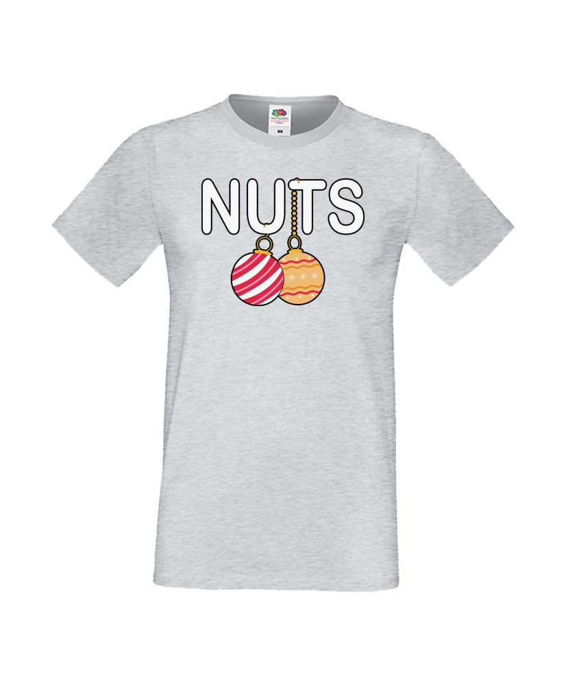 Мъжка тениска Коледа Nuts