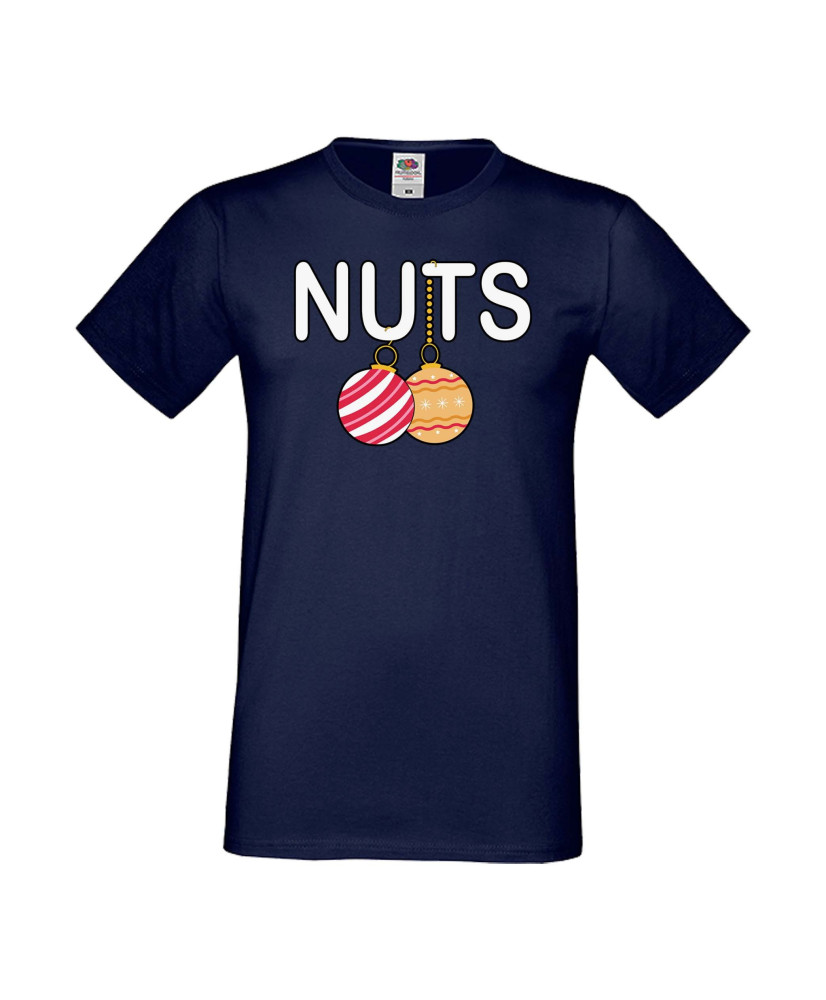 Мъжка тениска Коледа Nuts
