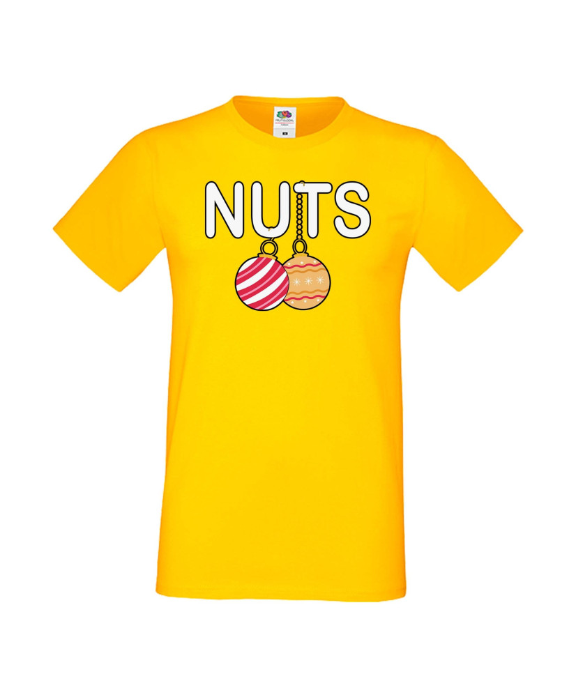 Мъжка тениска Коледа Nuts