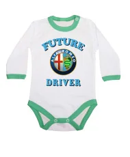 Бебешко боди Alfa Romeo Future driver