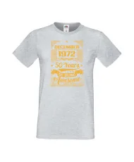 Мъжка тениска December 1972 50 YEARS OF BEING AWESOME 2