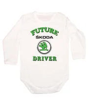 Бебешко боди Skoda Future driver