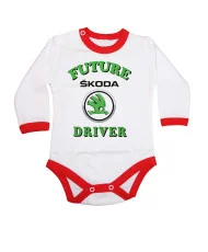 Бебешко боди Skoda Future driver
