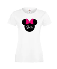 Дамска тениска за моминско парти БУЛКА Bride Disney 02
