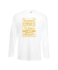 Мъжка тениска DECEMBER 1952 70 YEARS OF BEING AWESOME 2