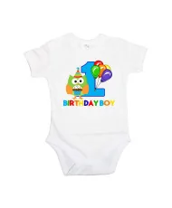 Бебешко боди birthday boy 1owl