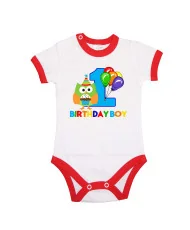 Бебешко боди birthday boy 1owl