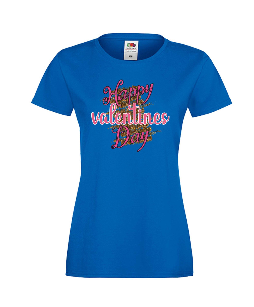 Дамска тениска Свети Валентин Happy Valentines Day 1 Дамска тениска Свети Валентин Happy Valentines Day 1