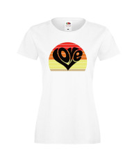 Дамска тениска Свети Валентин Love 1