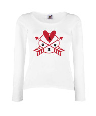 Дамска тениска Свети Валентин Love 5