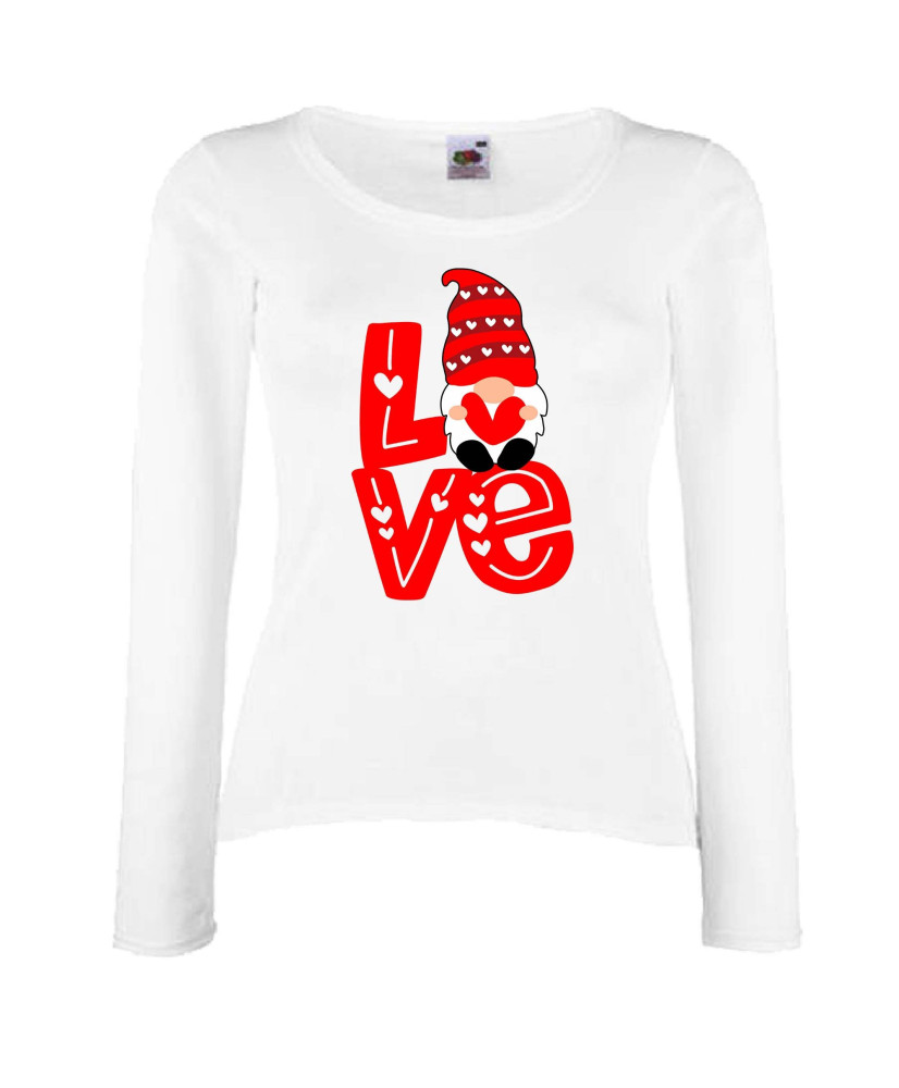 Дамска тениска Свети Валентин Love 6