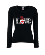 Дамска тениска Свети Валентин Love Gnome Valentine's 6