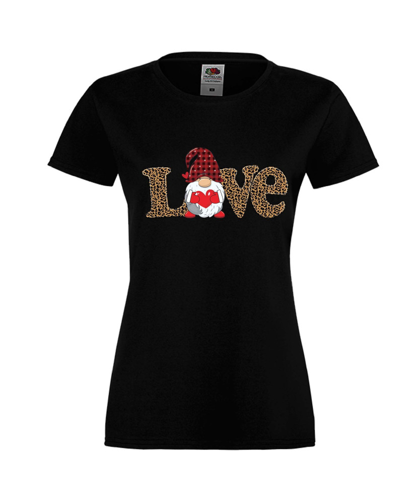 Дамска тениска Свети Валентин Love Gnome Valentine's 7 Дамска тениска Свети Валентин Love Gnome Valentine's 7
