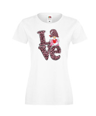 Дамска тениска Свети Валентин Love Gnome Valentine's 11
