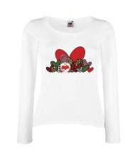 Дамска тениска Свети Валентин Love Gnome Valentine's 14