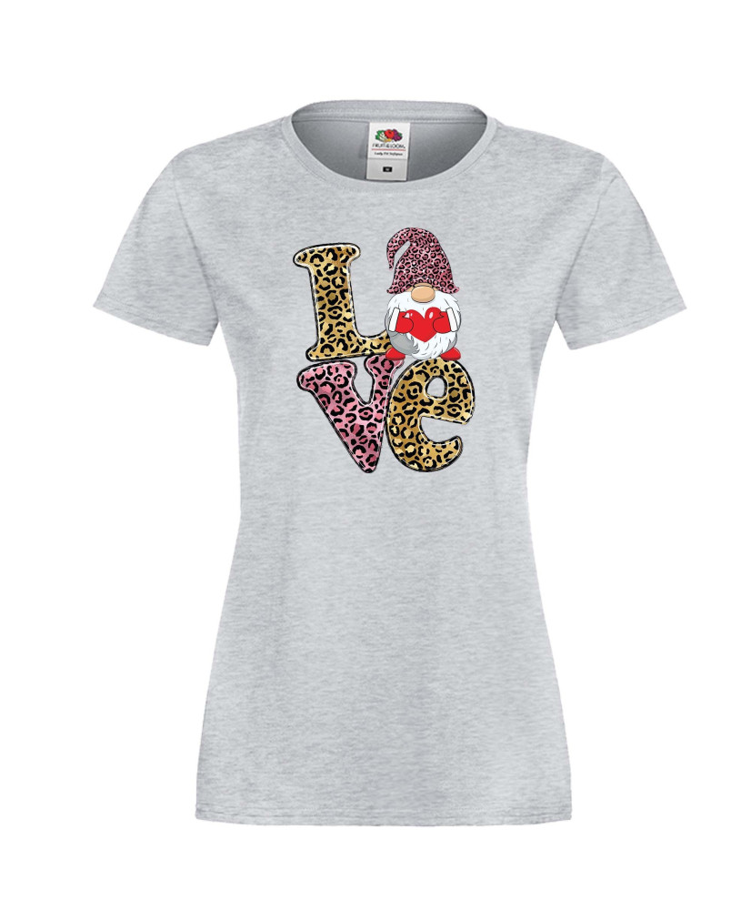 Дамска тениска Свети Валентин Love Gnome Valentine's 13 Дамска тениска Свети Валентин Love Gnome Valentine's 13