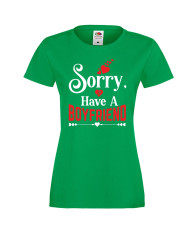 Дамска тениска Свети Валентин Sorry I Have A Boyfriend