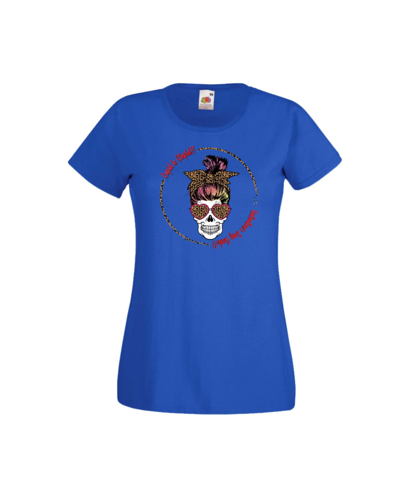 Дамска тениска Свети Валентин Valentines Day Skull Valentine's 10 Дамска тениска Свети Валентин Valentines Day Skull Valentine's 10