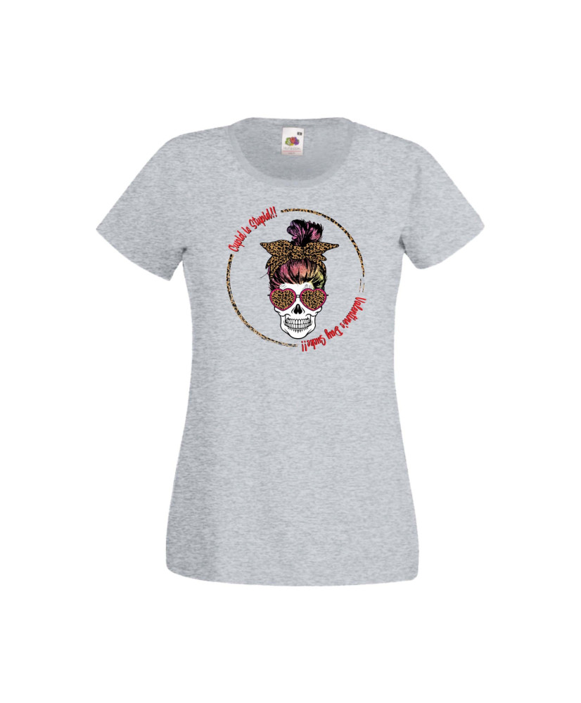 Дамска тениска Свети Валентин Valentines Day Skull Valentine's 10 Дамска тениска Свети Валентин Valentines Day Skull Valentine's 10